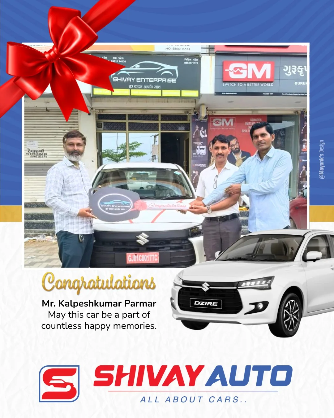 Shivay Auto happy customer delivery 4