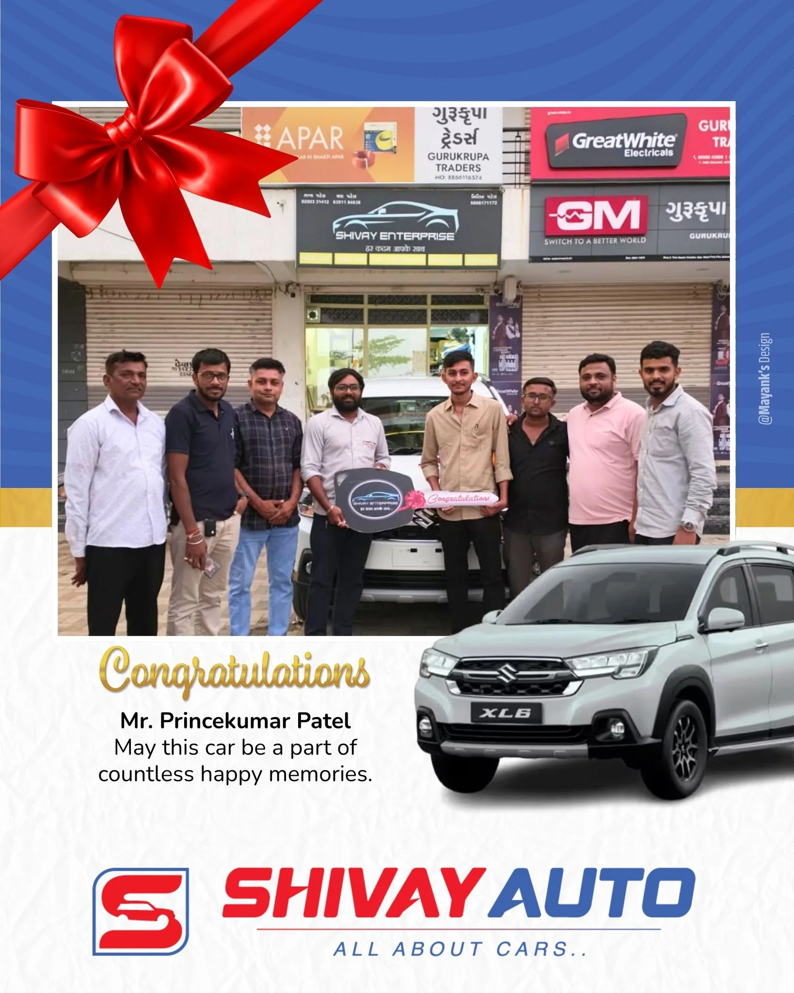 Shivay Auto happy customer delivery 5